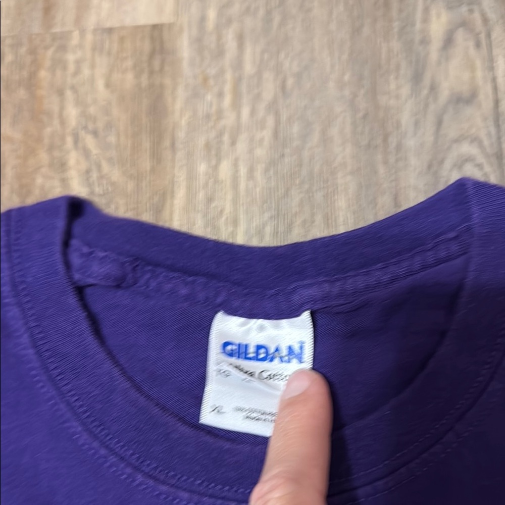 Vintage Jack Daniel’s Tennessee Honey Purple Short Sleeve Tee - Picture 3 of 5